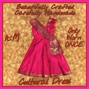 Handmade Cultural Dress size is roughly a medium